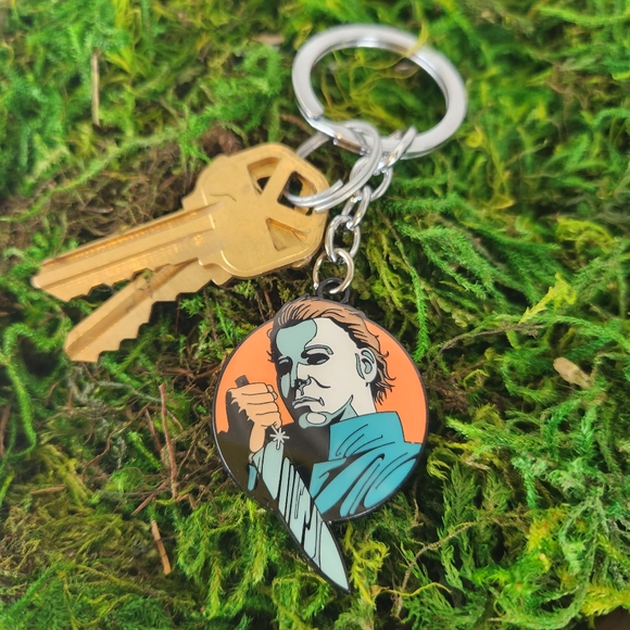 Halloween Michael Myers Horror Keychain - Picture 1 of 3